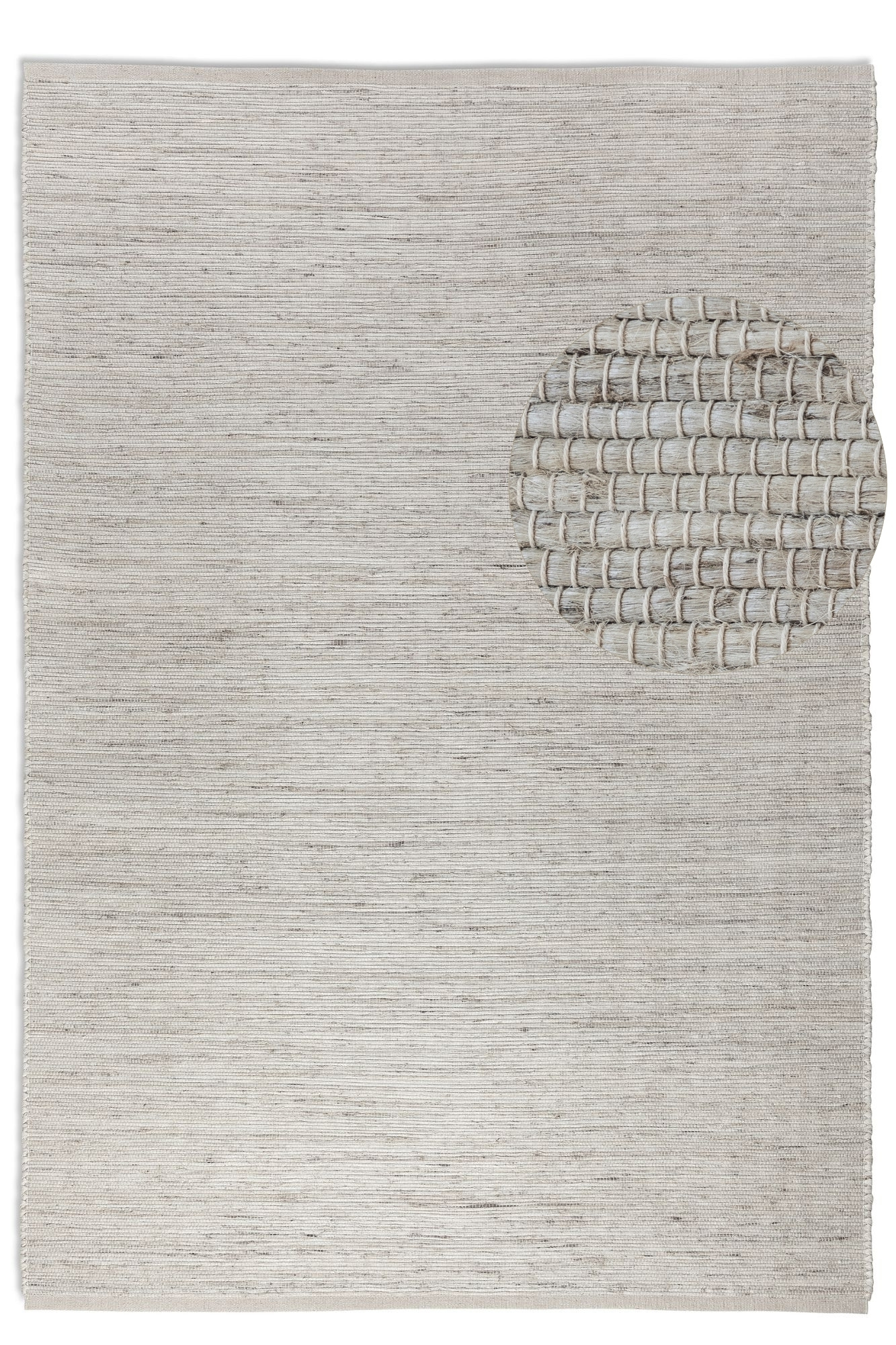 Jute Vloerkleed Dhaka Creme