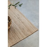 Jute Vloerkleed Dhaka Beige