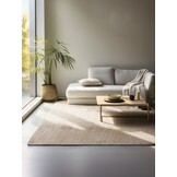 Jute Vloerkleed Dhaka Beige
