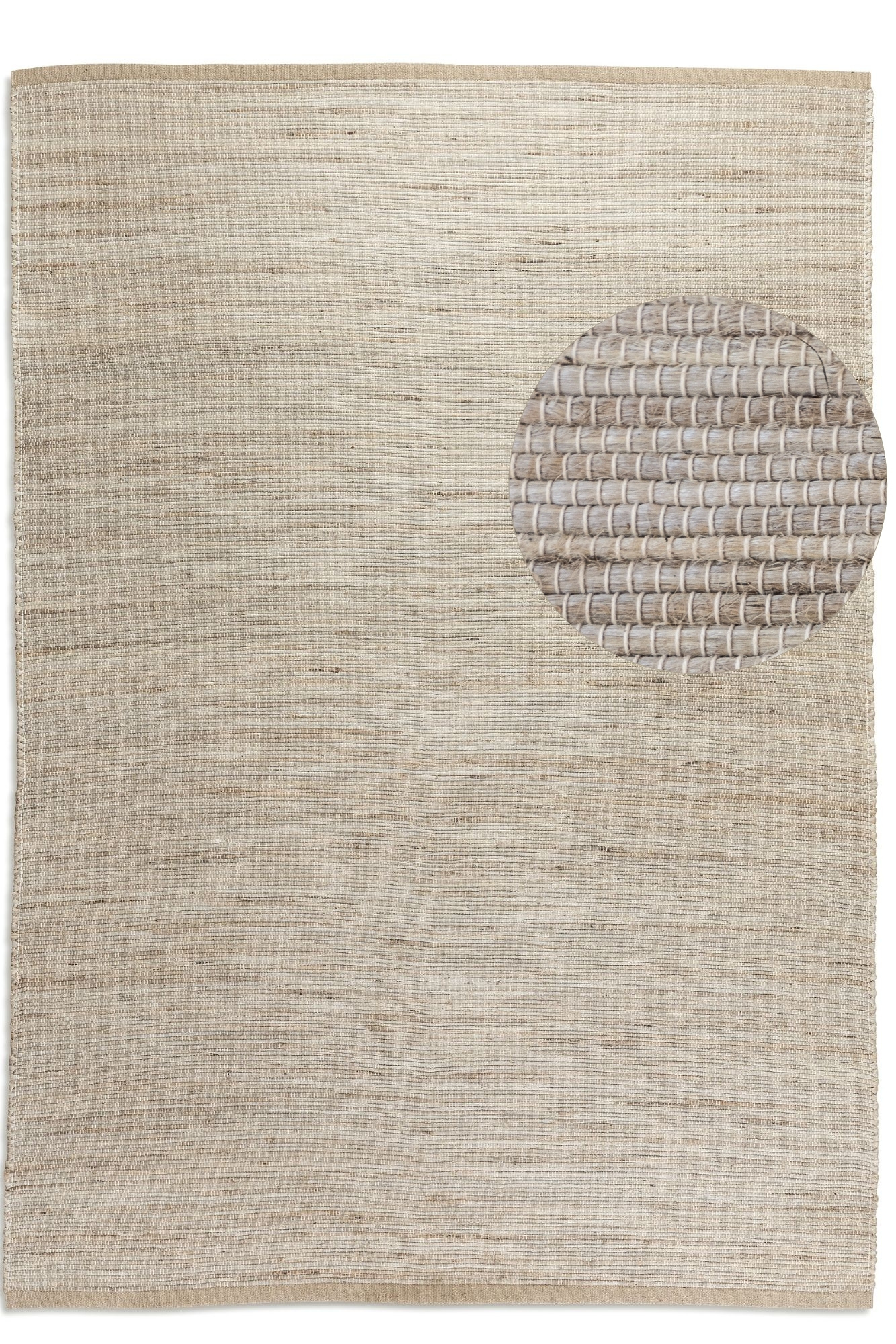 Jute Vloerkleed Dhaka Grijs