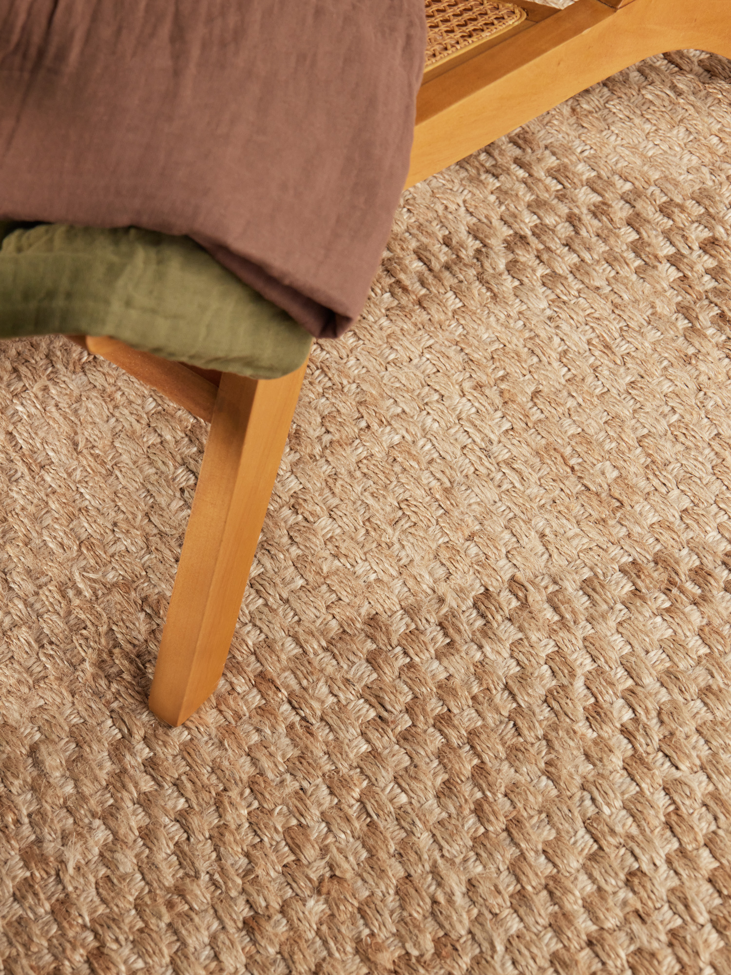 Jute Vloerkleed Fjord Goud Beige