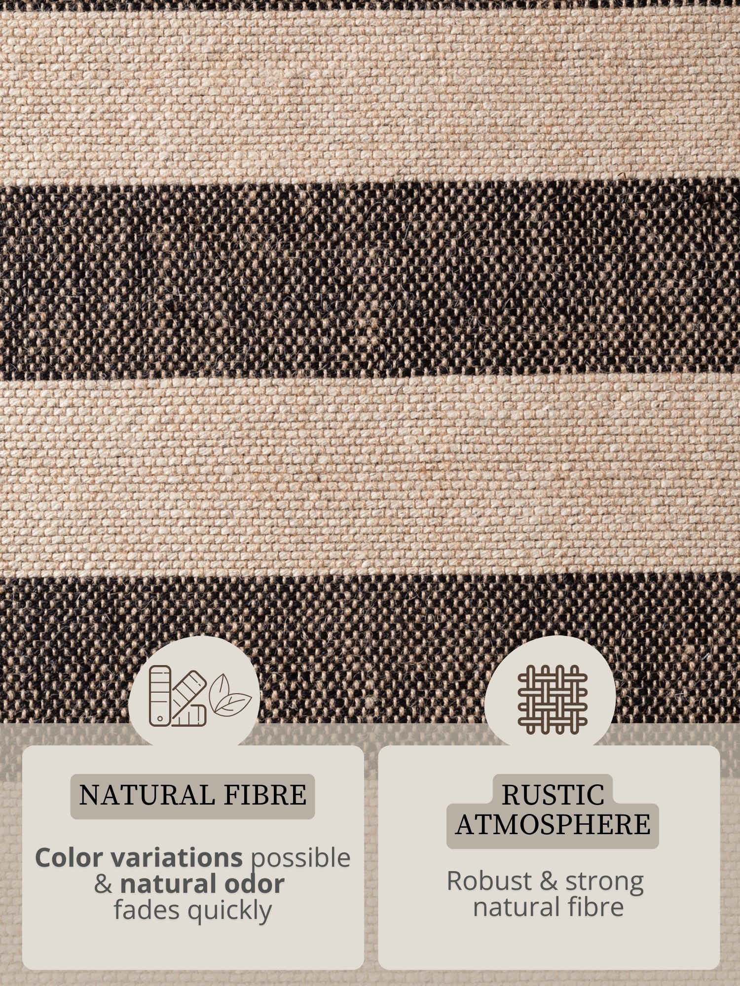 Jute Vloerkleed Playa Creme
