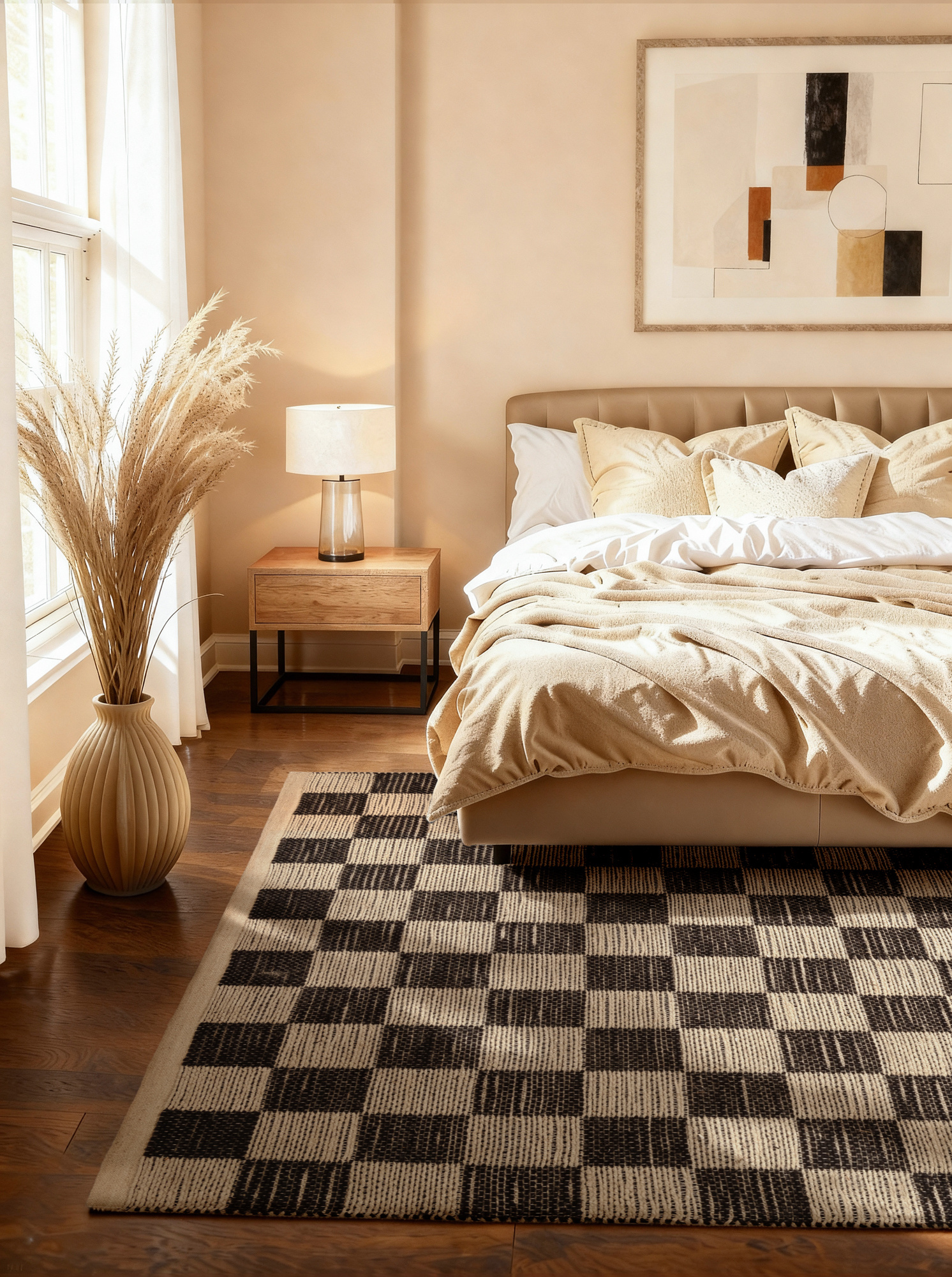 Jute Vloerkleed Rex Creme