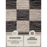 Jute Vloerkleed Rex Creme