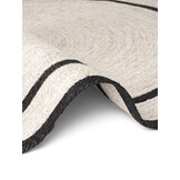 Rond Gevlochten Jute Vloerkleed Lina Creme
