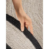 Rond Gevlochten Jute Vloerkleed Lina Creme