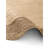 Rond Jute Vloerkleed Jutta Taupe