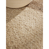 Rond Jute Vloerkleed Jutta Taupe