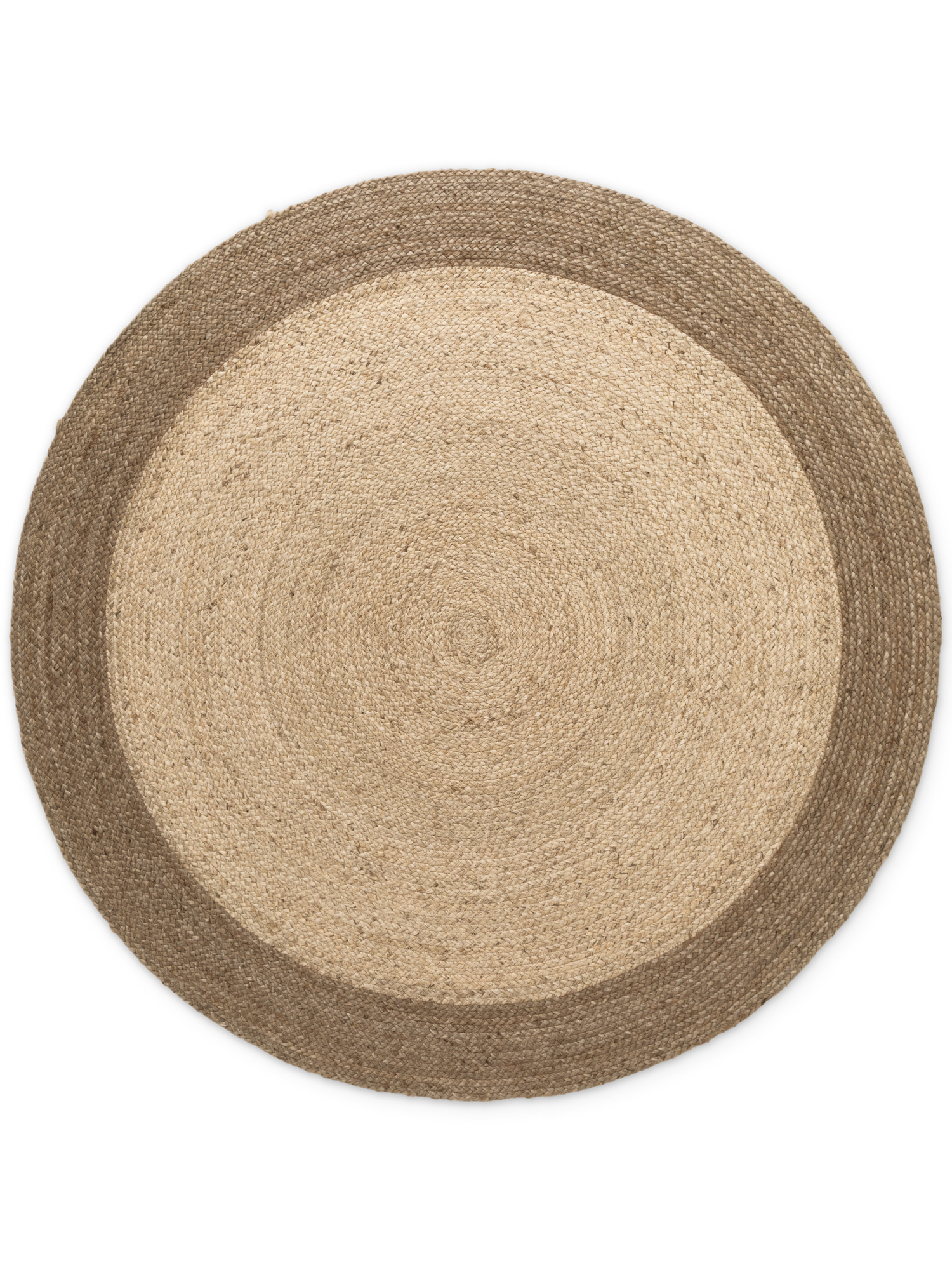 Rond Jute Vloerkleed Jutta Taupe