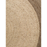 Rond Jute Vloerkleed Jutta Taupe