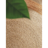 Rond Jute Vloerkleed Jutta Creme