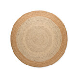Rond Jute Vloerkleed Jutta Creme