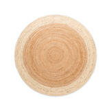 Rond Jute Vloerkleed Jutta Goud