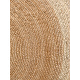 Rond Jute Vloerkleed Jutta Goud