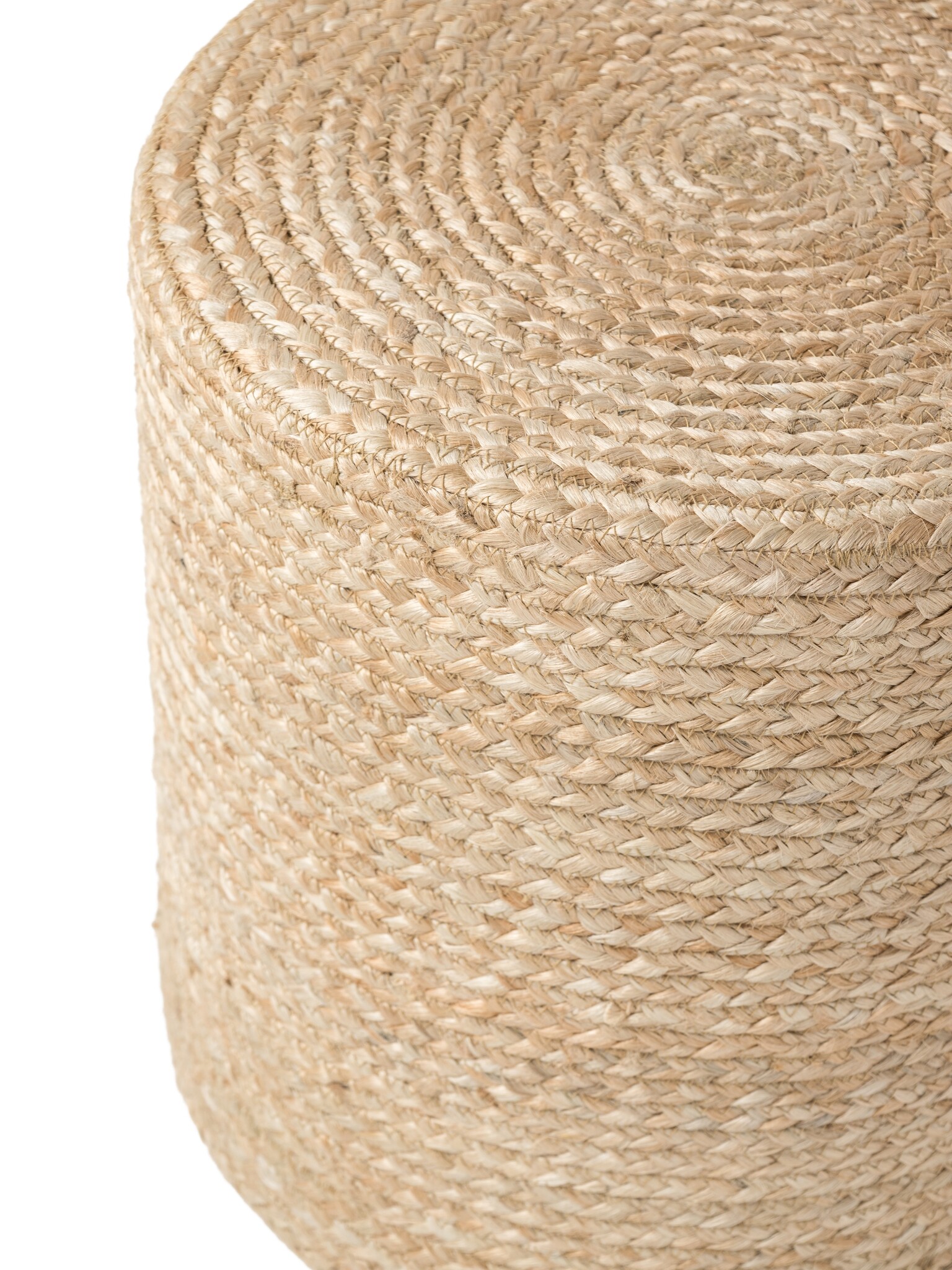 Jute Poef Jutta Goud