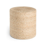 Jute Poef Jutta Goud