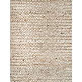 Jute Poef Jutta Creme Grijs