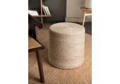 Jute Poef Jutta Creme