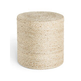 Jute Poef Jutta Creme