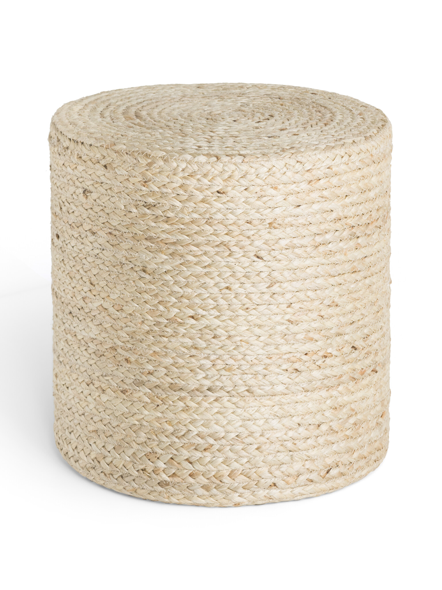 Jute Poef Jutta Creme