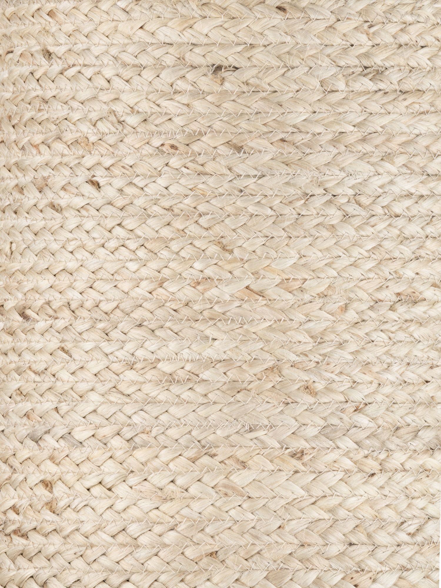 Jute Poef Jutta Creme