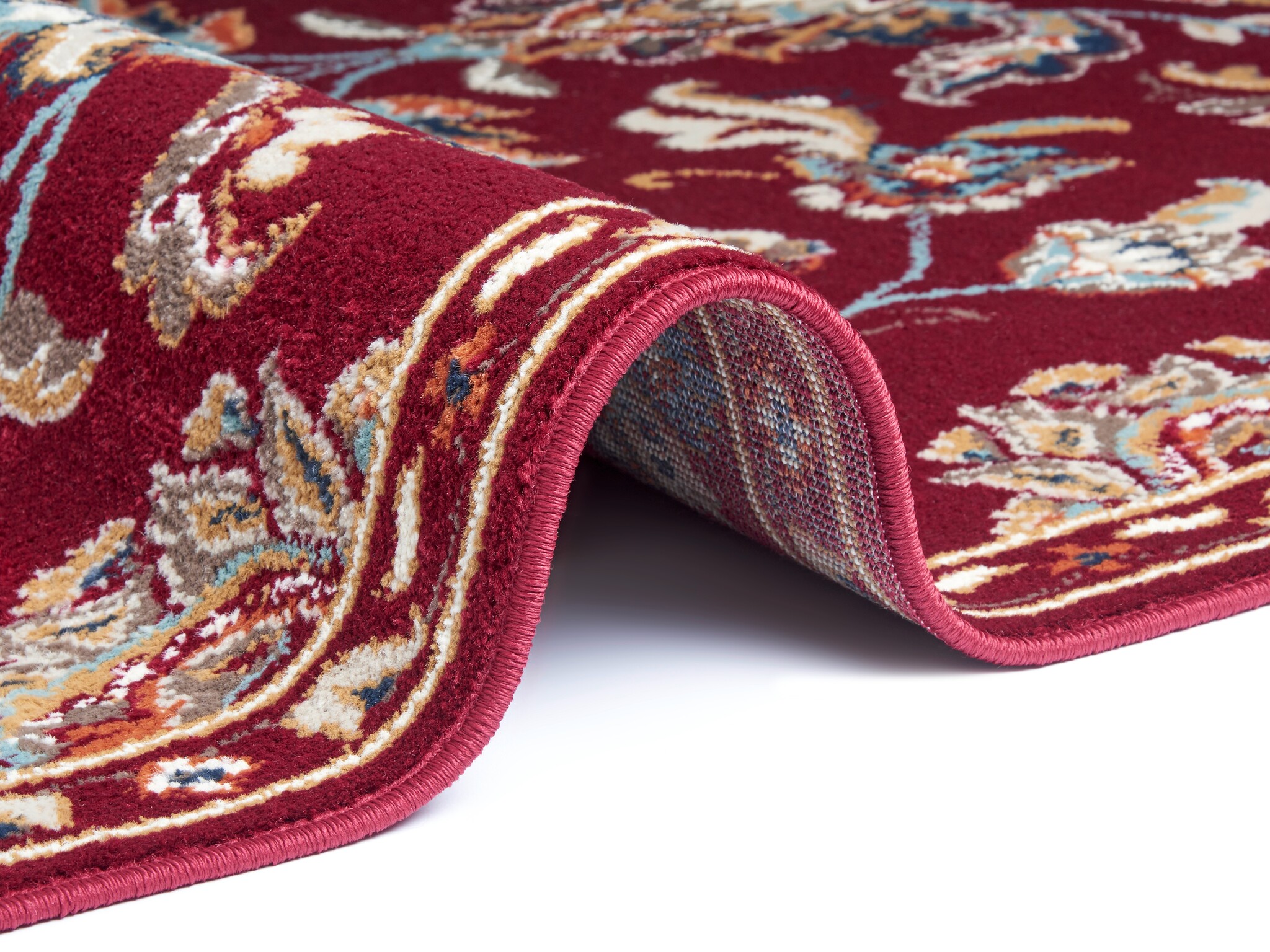 Oosters Vloerkleed Caracci Rood Multikleur