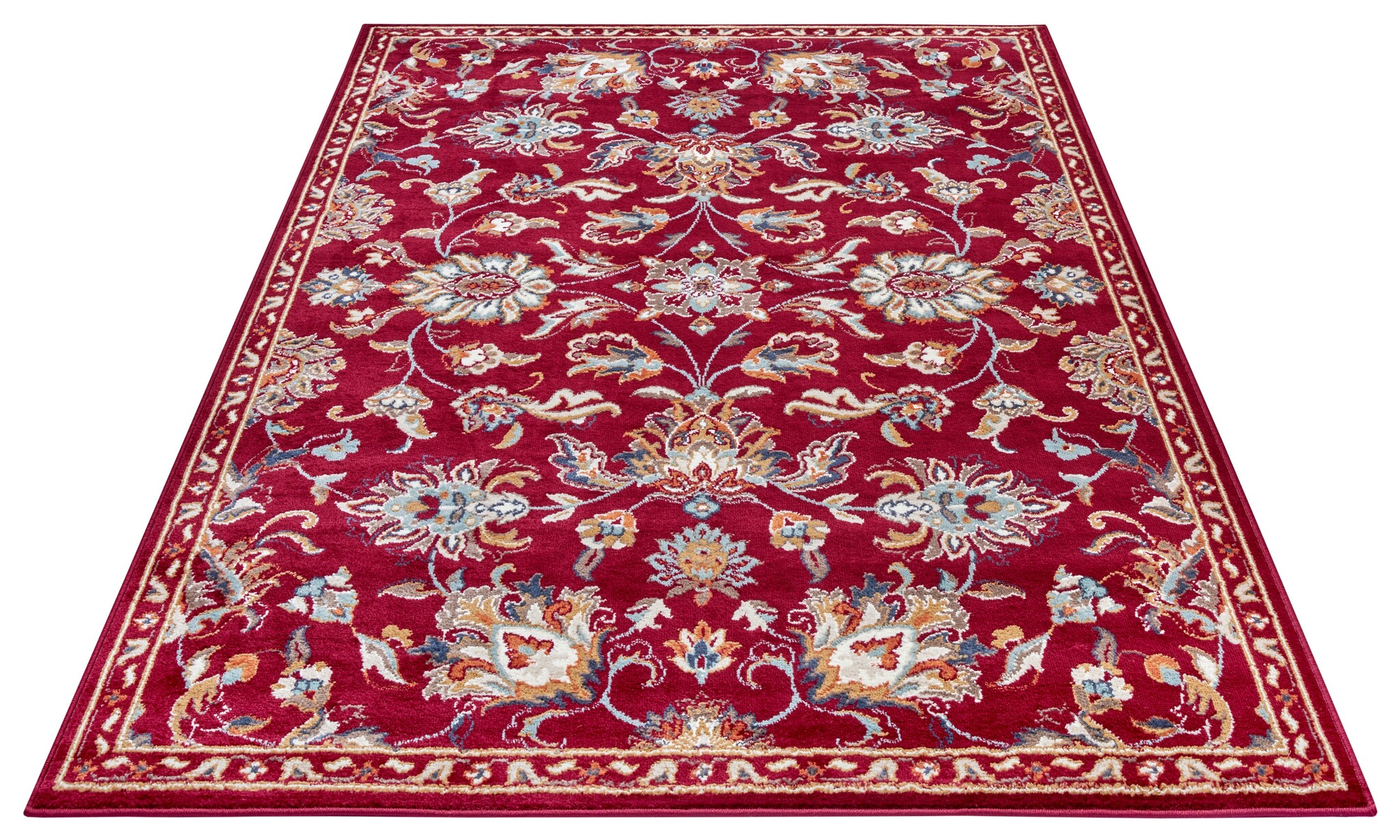 Oosters Vloerkleed Caracci Rood Multikleur