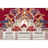 Oosters Vloerkleed Caracci Rood Multikleur