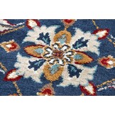 Oosters Vloerkleed Caracci Blauw Multikleur