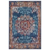 Oosters Vloerkleed Maderno Blauw Multikleur
