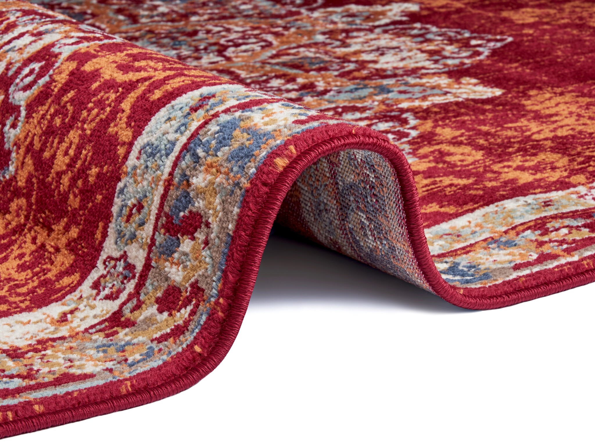 Oosters Vloerkleed Maderno Rood Multikleur