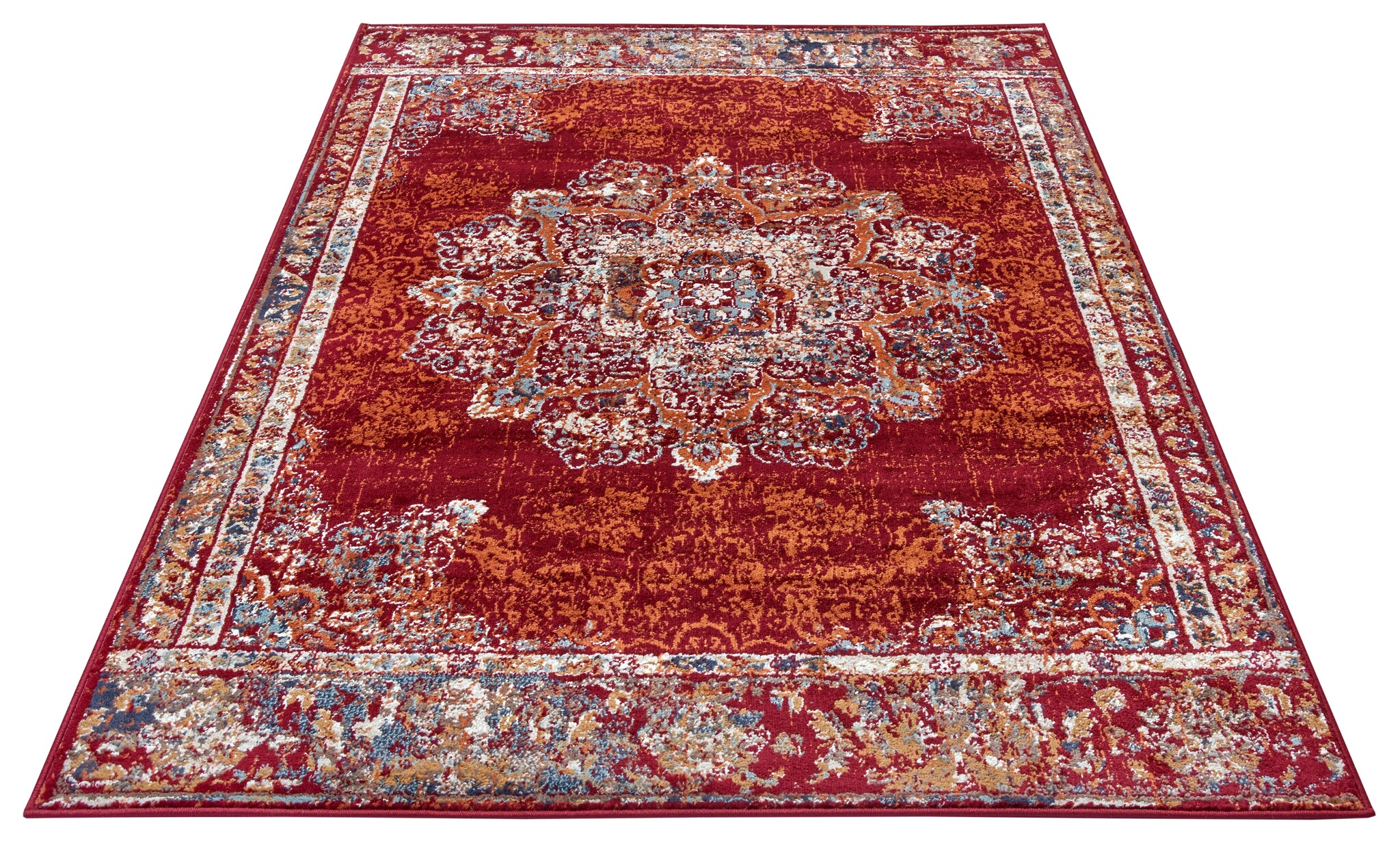 Oosters Vloerkleed Maderno Rood Multikleur
