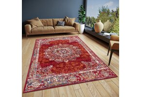Oosters Vloerkleed Maderno Rood Multikleur
