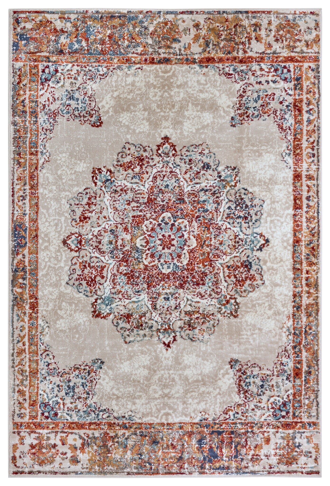 Oosters Vloerkleed Maderno Creme Multikleur