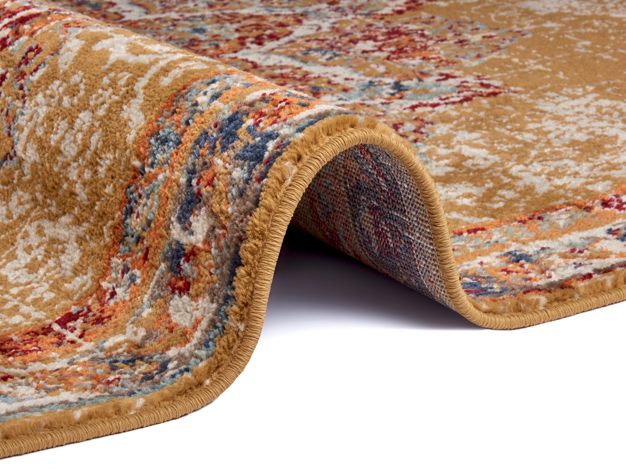 Vintage Vloerkleed Maderno Goud Multikleur