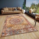 Vintage Vloerkleed Maderno Goud Multikleur
