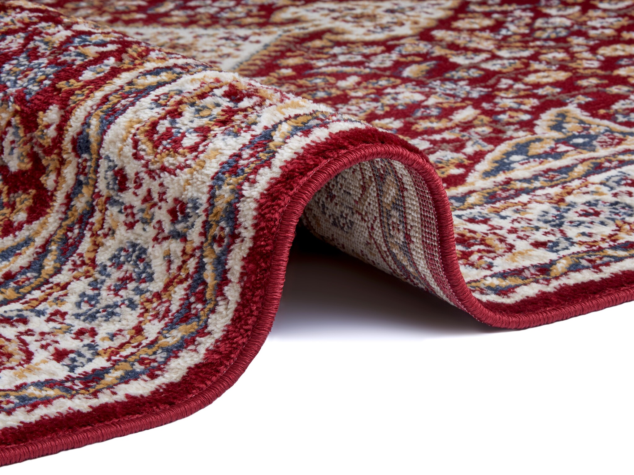 Oosters Vloerkleed Mochi Rood Multikleur