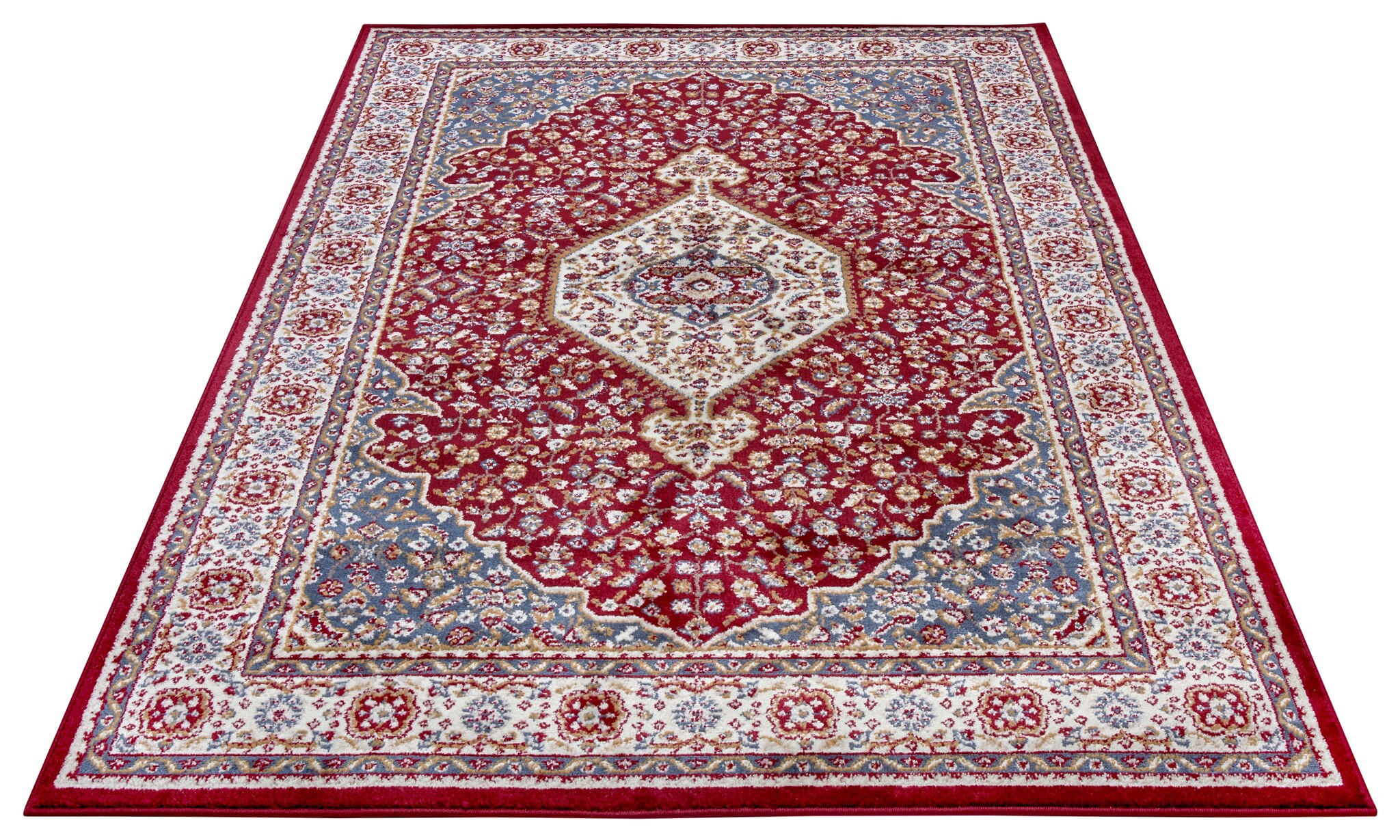 Oosters Vloerkleed Mochi Rood Multikleur