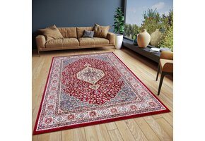 Oosters Vloerkleed Mochi Rood Multikleur
