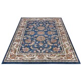 Oosters Vloerkleed Reni Blauw Creme