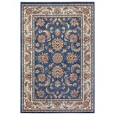 Oosters Vloerkleed Reni Blauw Creme