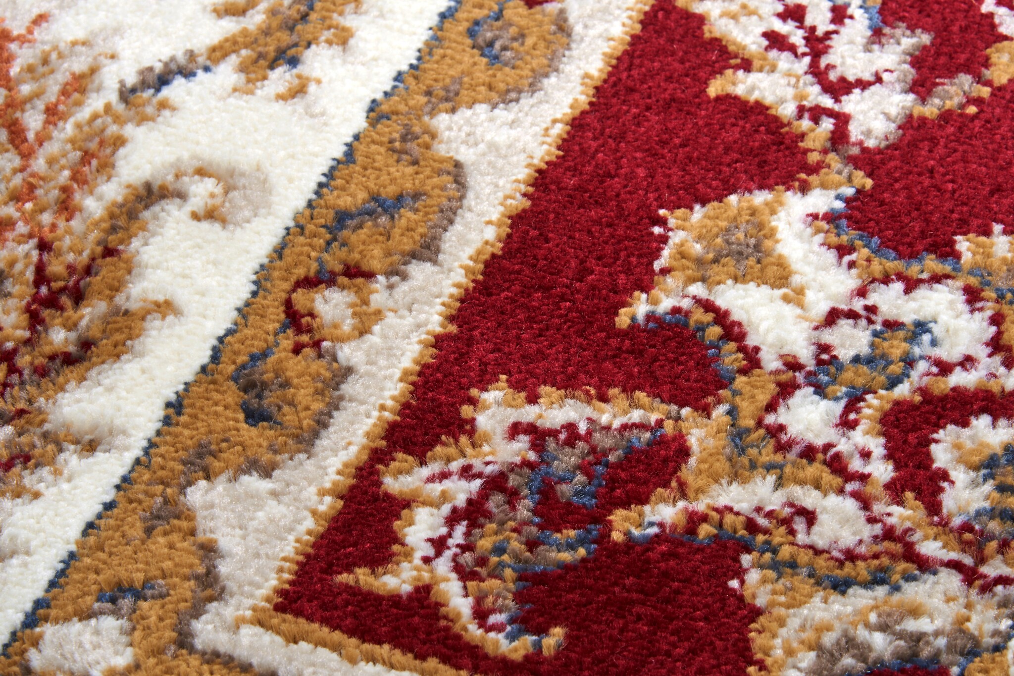 Oosters Vloerkleed Reni Rood Creme