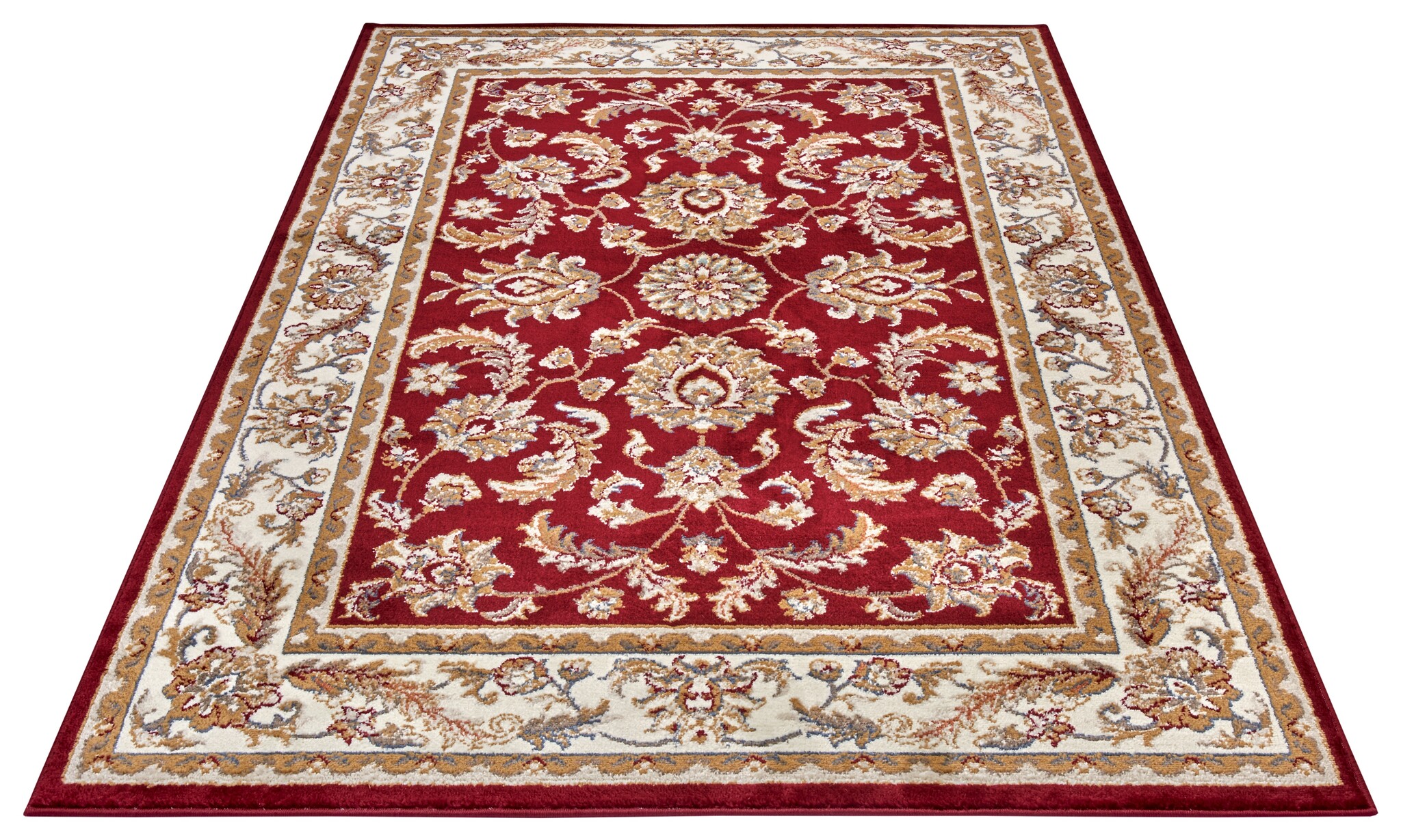 Oosters Vloerkleed Reni Rood Creme