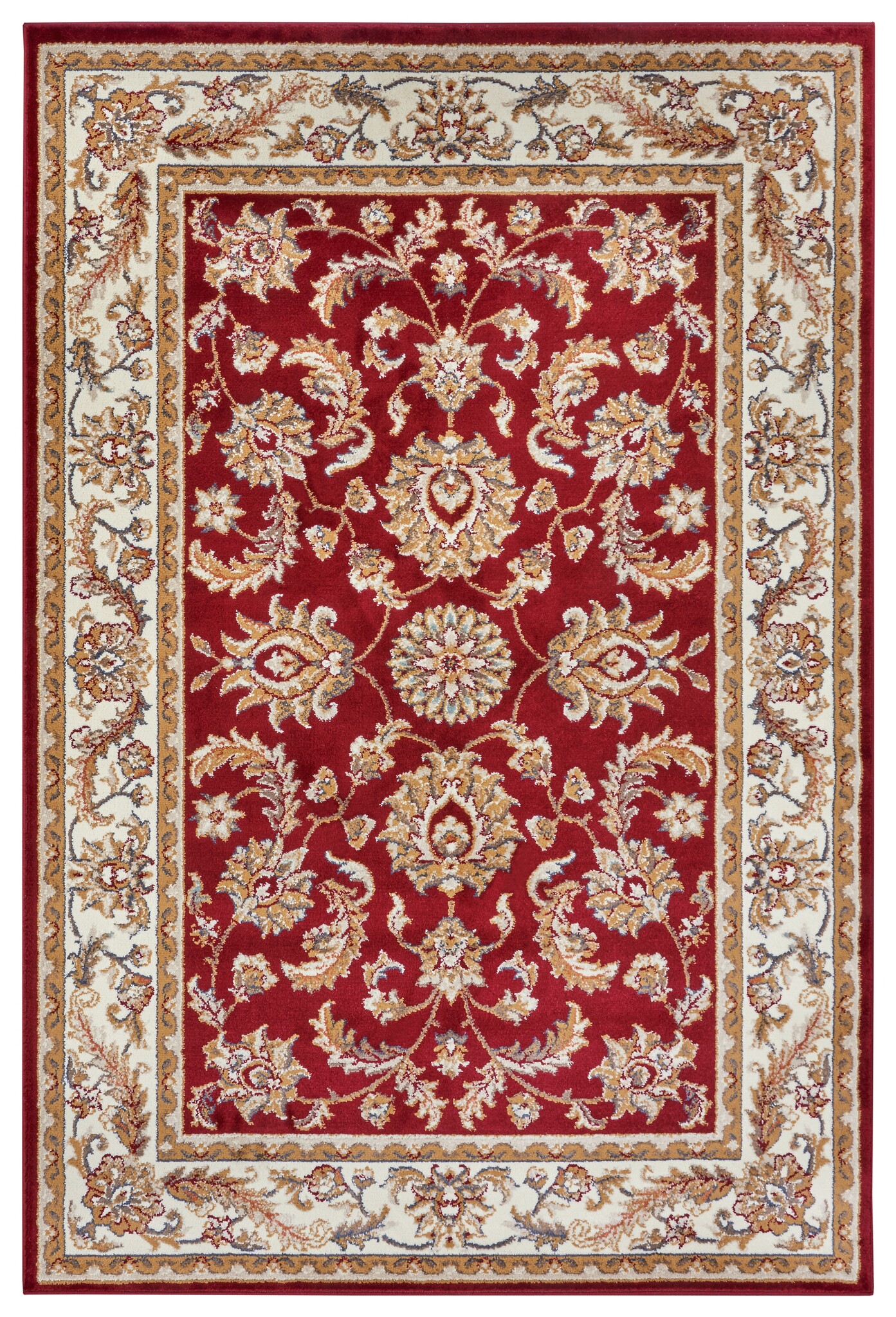 Oosters Vloerkleed Reni Rood Creme