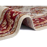 Oosters Vloerkleed Reni Creme Rood