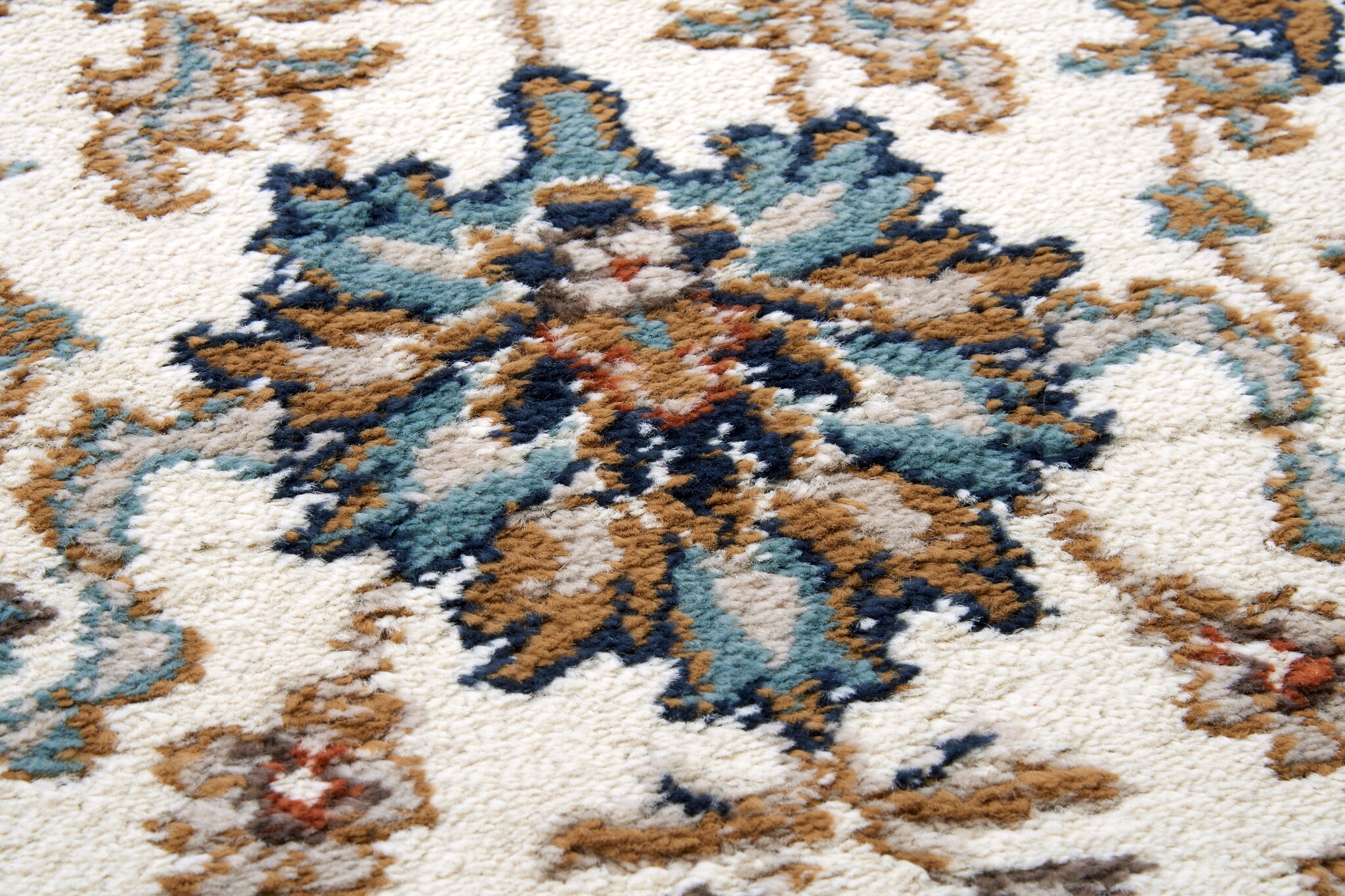 Oosters Vloerkleed Saraceni Creme Multikleur