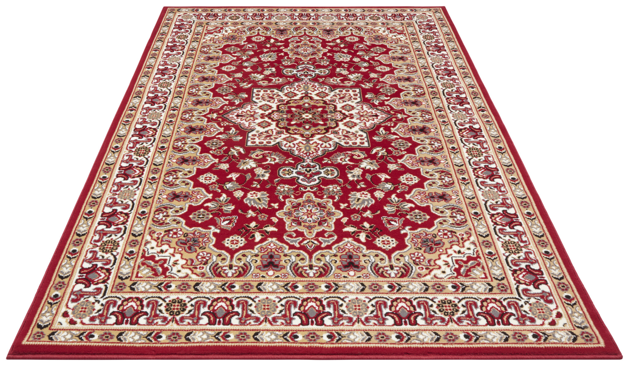 Oosters Vloerkleed Parun Tabriz Rood