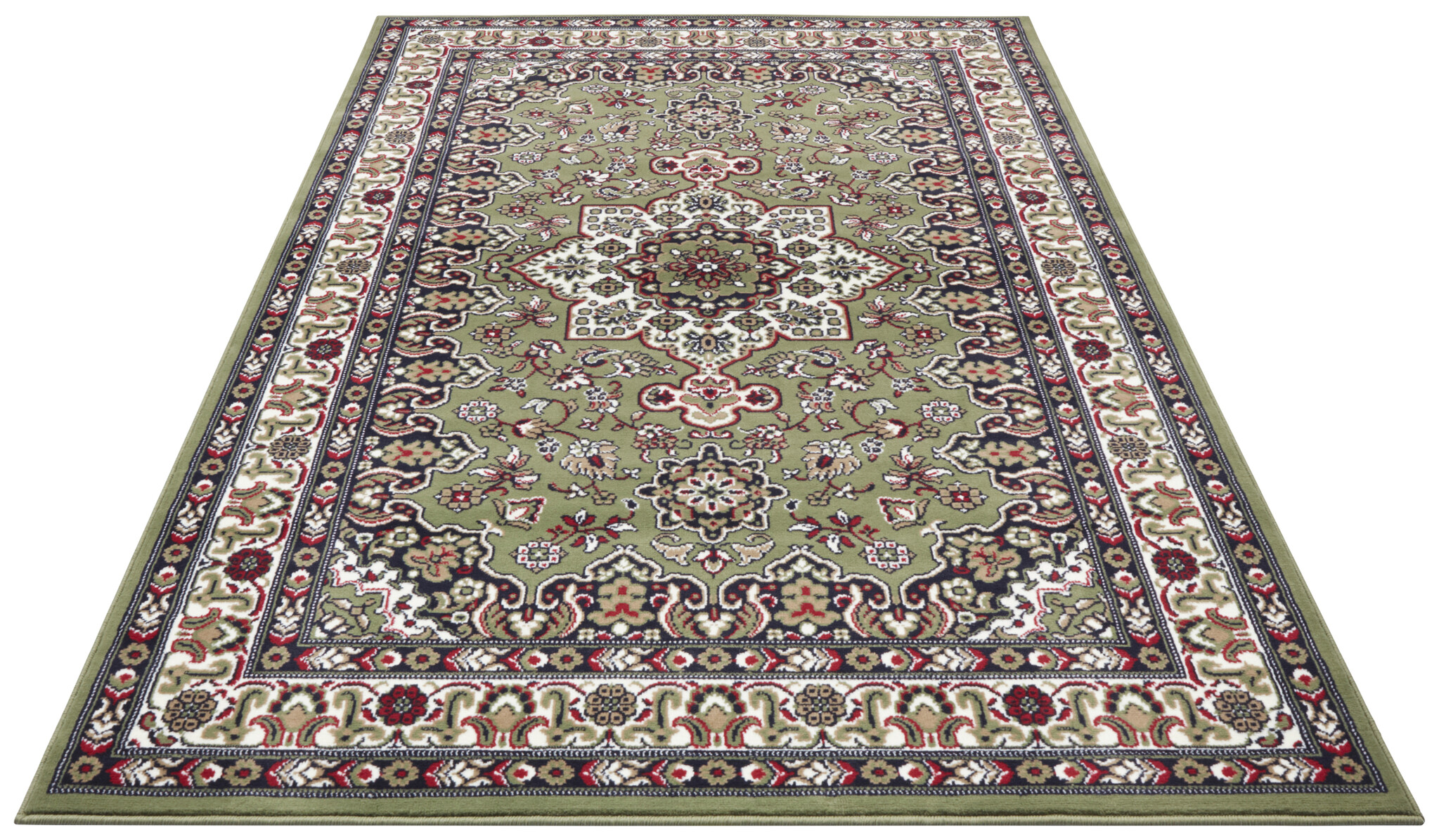 Oosters Vloerkleed Parun Tabriz Groen