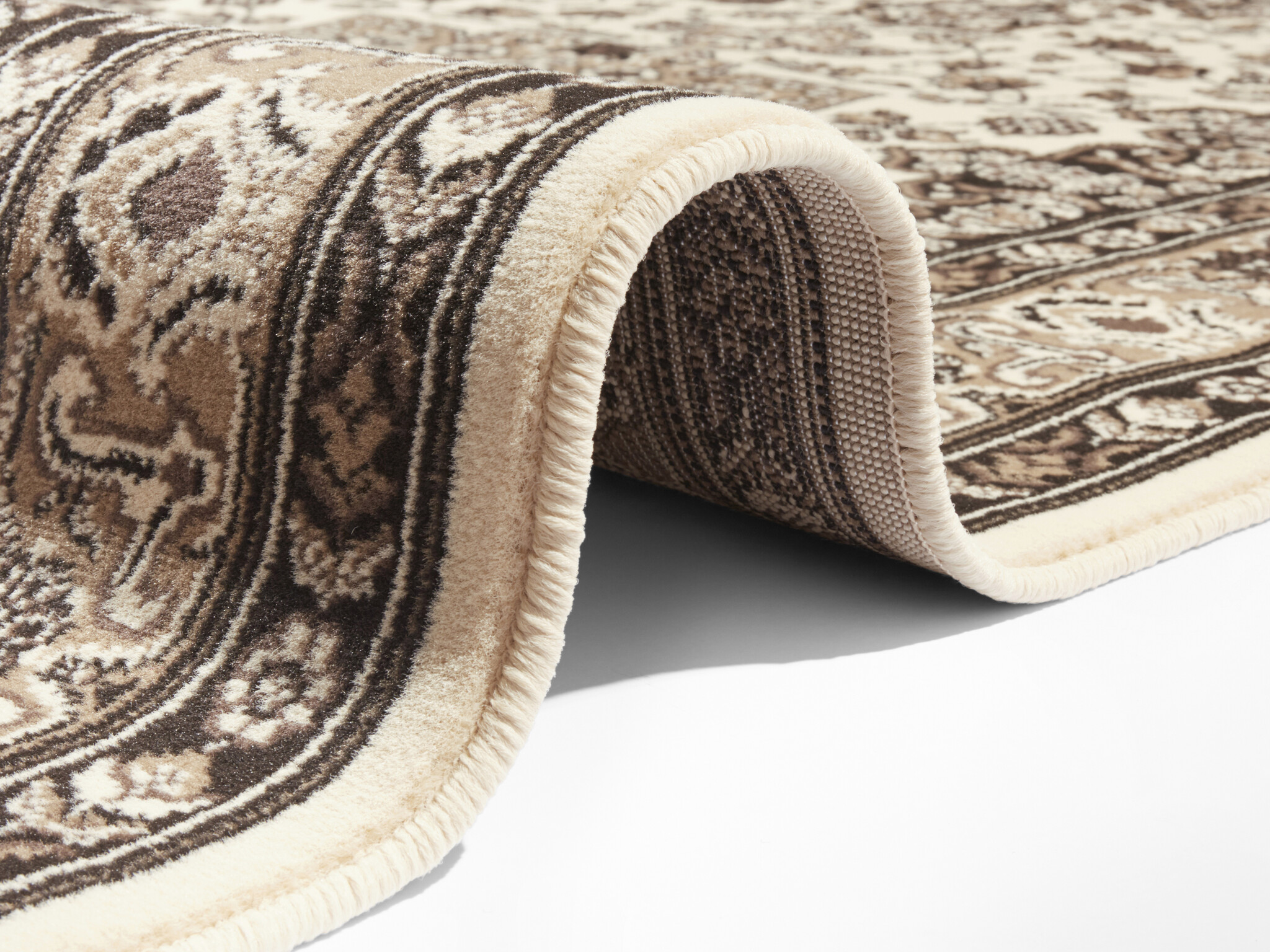 Oosters Vloerkleed Parun Tabriz Beige