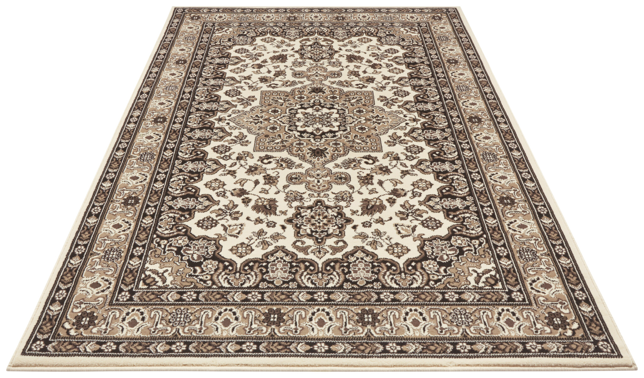 Oosters Vloerkleed Parun Tabriz Beige